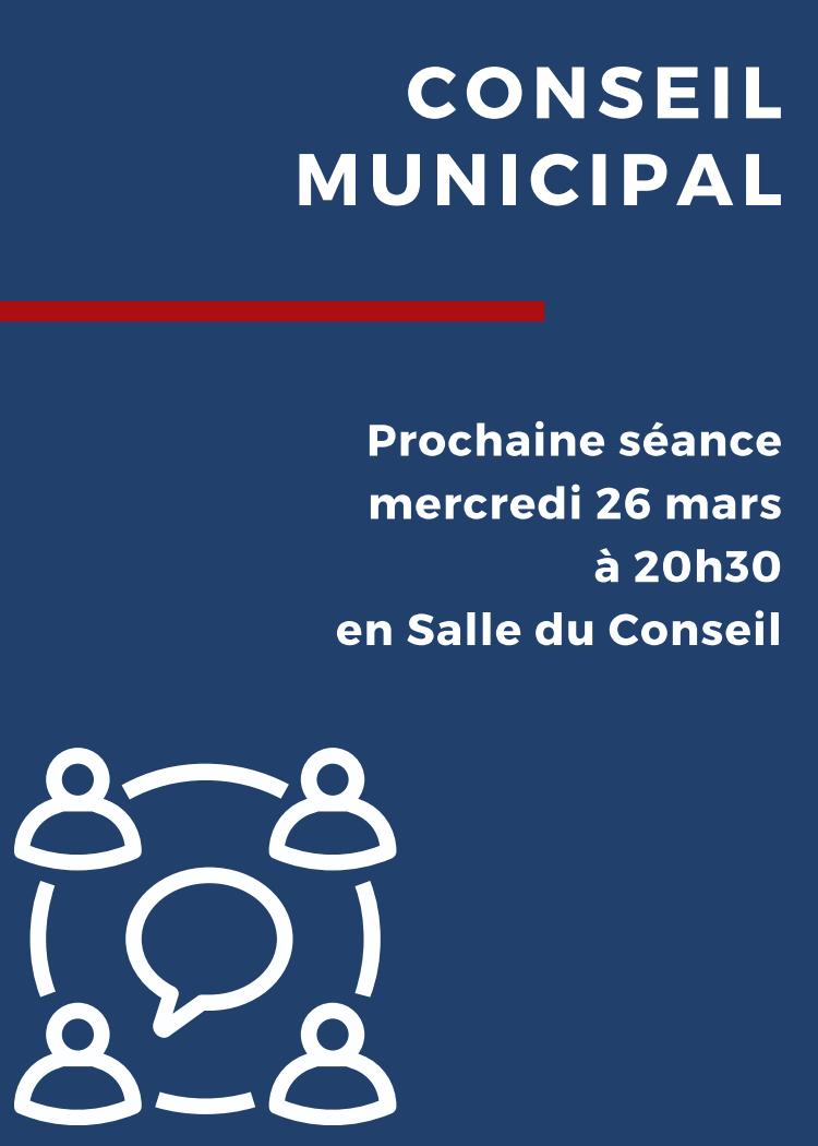 Conseil Municipal 250326