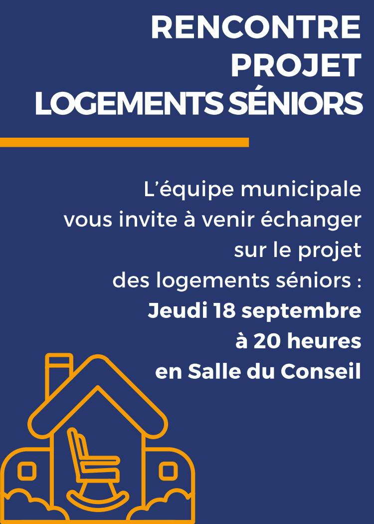 Réunion publique LOGEMENT SENIORS