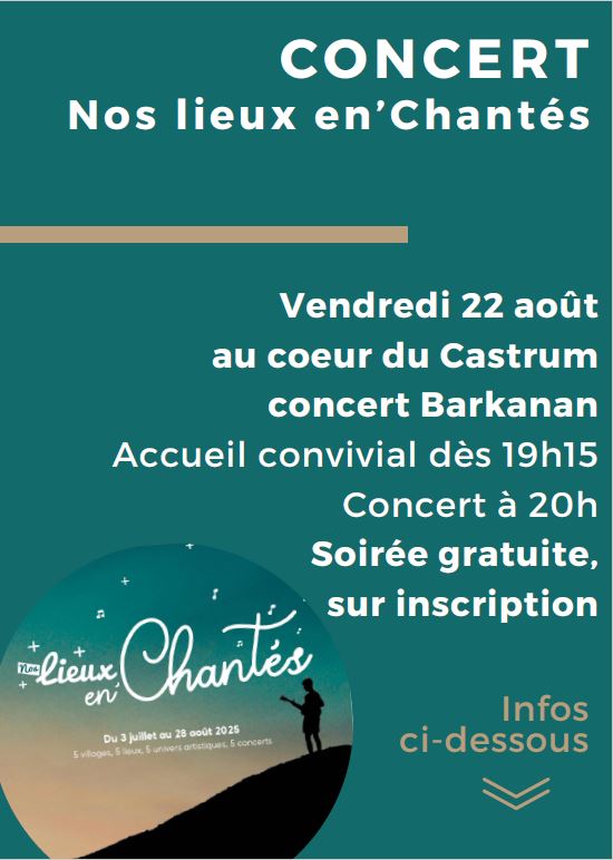 concert Nos lieux en' Chantés