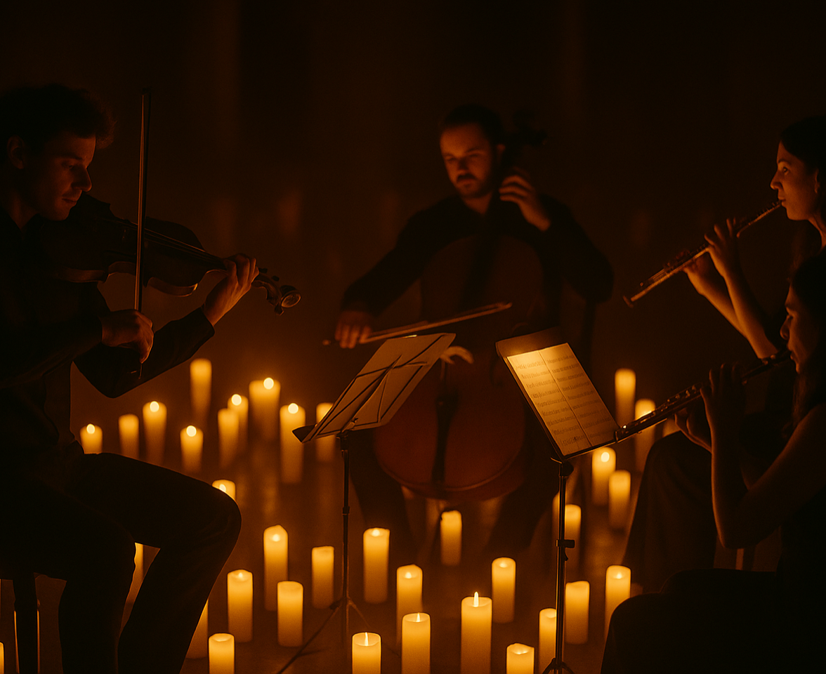 Freesons divers/musique classique à la bougie