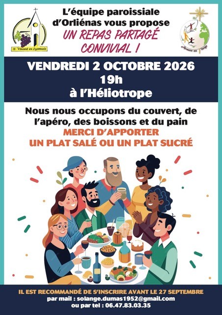 Repas Partagé Association Saint Martin