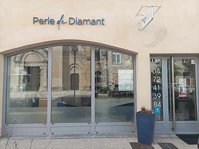 Perle diamant