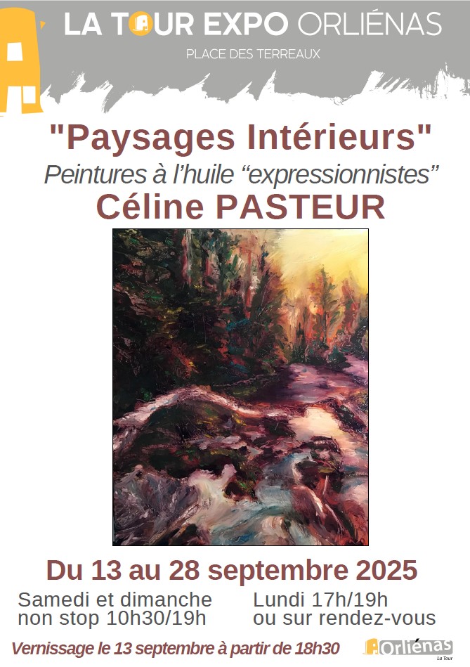 Affiche expo Céline PASTEUR